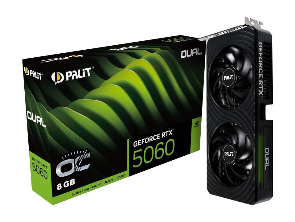 GeForce RTX 5060  8GB  Palit  Dual OC