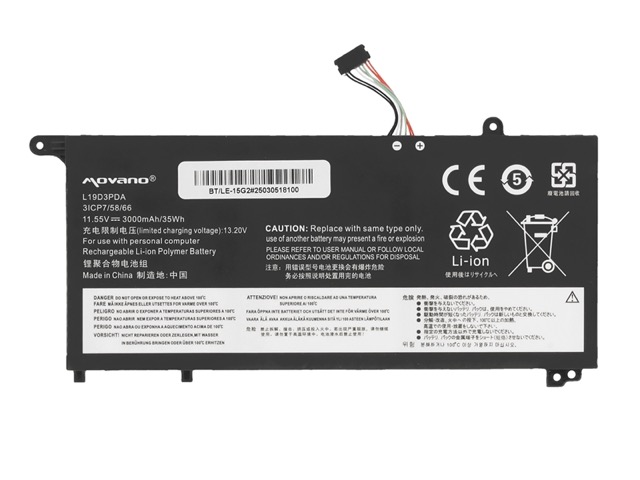 Bateria do laptopa Lenovo ThinkBook 14 G2 G3 G4, 15 G2 G3 G4  11.55 V  3000 mAh - obrazek 2