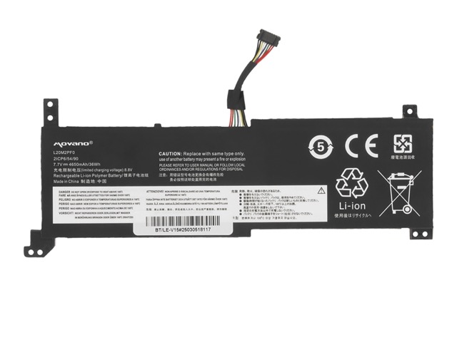 Bateria do laptopa Lenovo V14 V15 V17, IdeaPad 3  7.7 V  4650 mAh - obrazek 4
