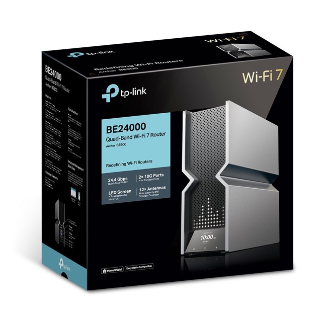 Router Wi-Fi 7 BE24000 TP-Link Archer BE900 - obrazek 2