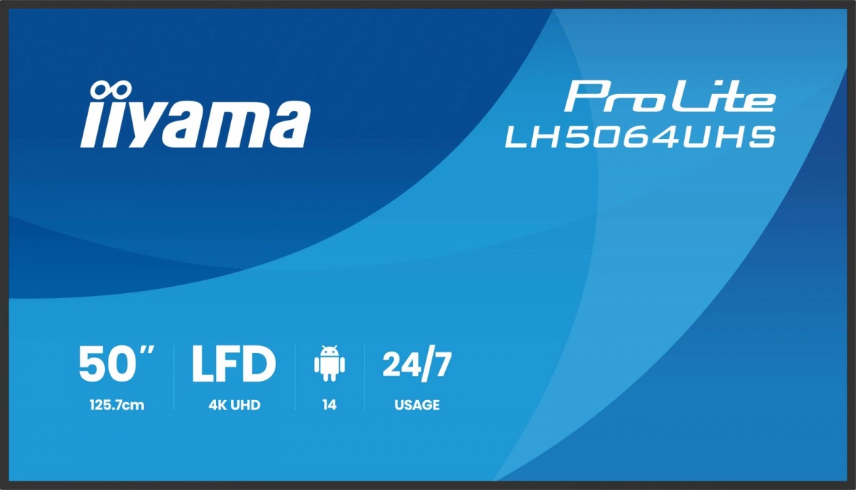Monitor 50" iiyama ProLite LH5064UHS-B1AG