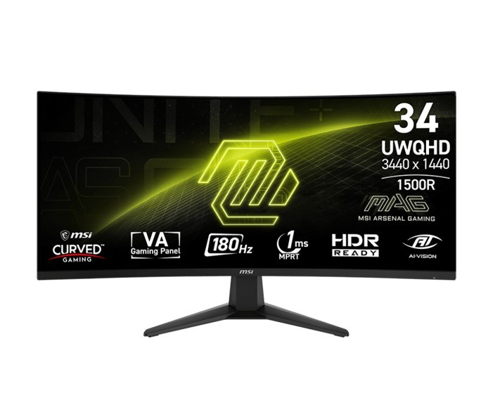 Monitor 34" MSI MAG 346CQ