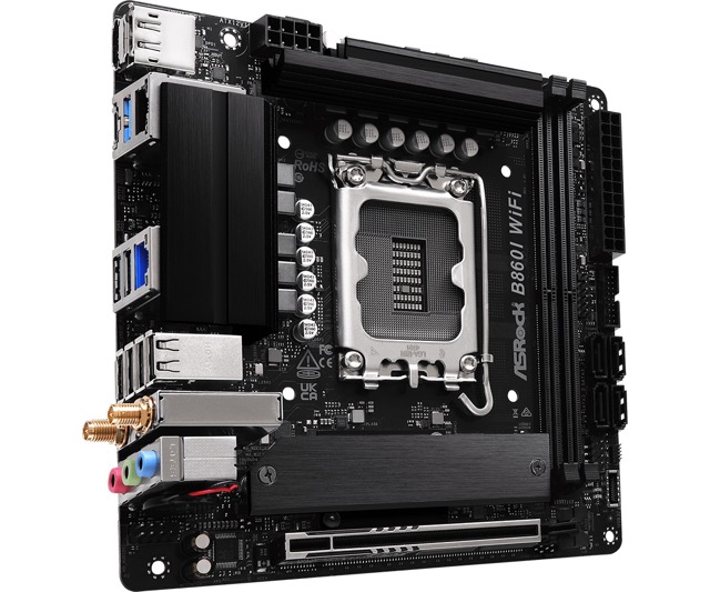 Płyta Socket LGA1851 ASRock B860I WIFI - obrazek 3