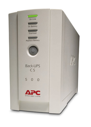 Zasilacz awaryjny UPS - APC Back-UPS CS  500VA EI