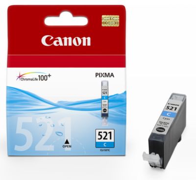 Tusz Canon  CLI-521  Cyan  440 str.