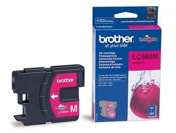 Tusz Brother LC980M Magenta 260 str. - obrazek 2