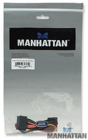Kabel przedłużacz SATA 1,8"  - 30 cm  MANHATTAN - obrazek 5