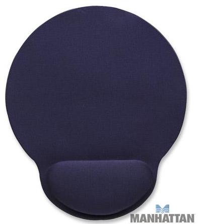 Podkładka pod mysz z żelową podpórką na nadgarstek  Manhattan  Niebieska