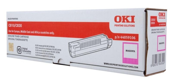 Toner OKI 44059106 Magenta 8000 str. - obrazek 2