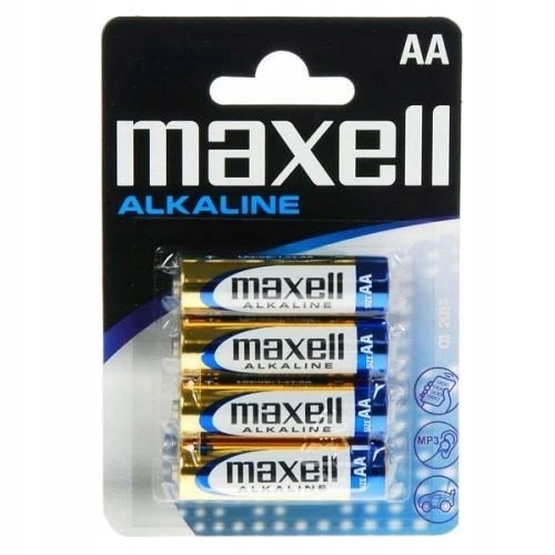 Bateria Alkaliczna AA  4 szt.  Maxell