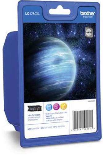 Tusze Brother  LC1280XL  C/M/Y