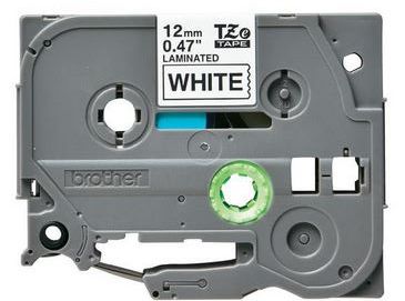 Taśma do drukarki etykiet Brother TZe231 12mm Czarne na Białym - obrazek 4