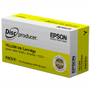 Tusz Epson PJIC5-Y Yellow DISCPRODUCER 31.5 ml.