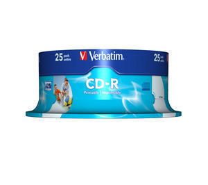 CDR Verbatim 700MB 52x Cake *25 Printable - obrazek 2