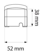 Listwa zasilająca LESTAR LX 810 8 gniazd 1.5 m szara - obrazek 4