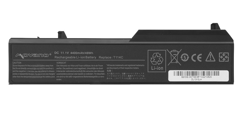 Bateria do laptopa Dell Vostro 1310; 1320; 1510; 1520; 2510 11.1 V 5200 mAh - obrazek 4