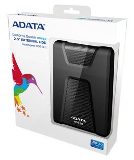 HDD USB 3.0 1TB Adata HD650 Czarny - obrazek 2