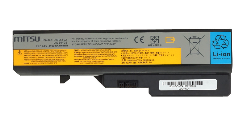 Bateria do laptopa Lenovo IdeaPad G460; G560 11.1 V 4400 mAh - obrazek 2