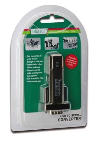 Adapter USB na 1 x RS232 Digitus - obrazek 2