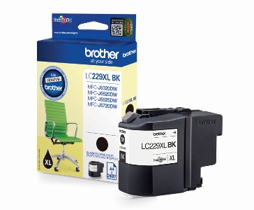 Tusz Brother  LC229XLBK  Black  2400 str.