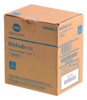Toner Konica Minolta  TNP-27C  Cyan  6000 str.