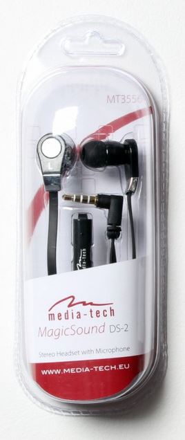 Słuchawki Media-Tech MAGICSOUND DS-2 Czarne - obrazek 3