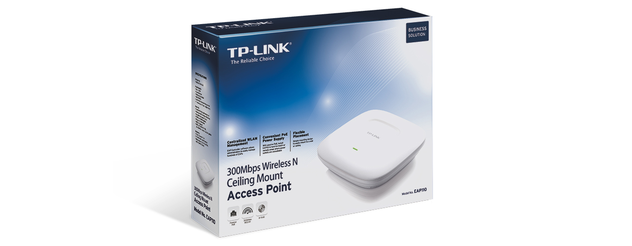 Access Point N300 TP-Link EAP110 PoE - obrazek 5