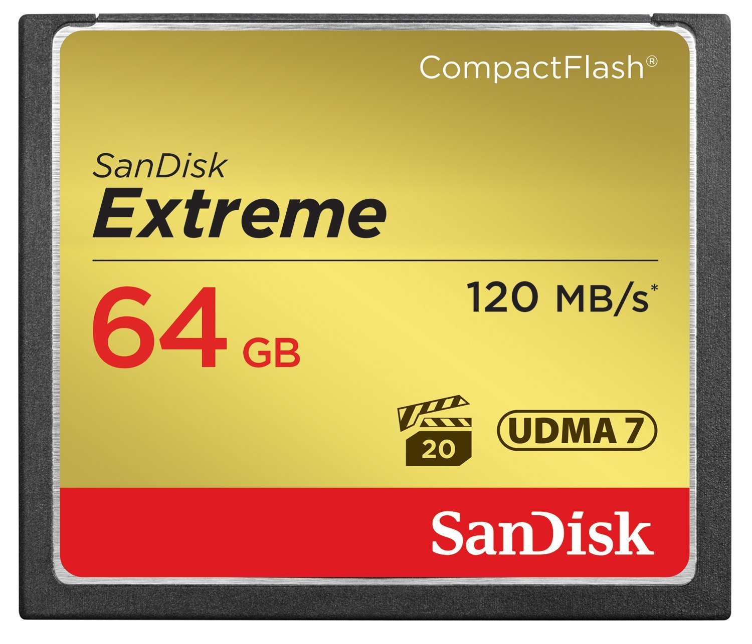 - karta pamieci CF 64GB SanDisk Extreme 120MB/85MB - obrazek 2