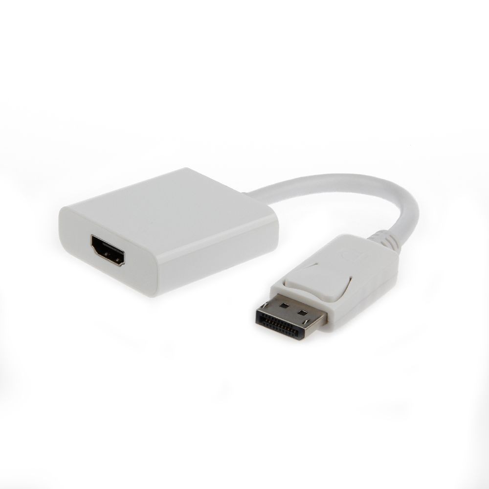 Adapter DisplayPort męski na HDMI żeński  Gembird  Biały