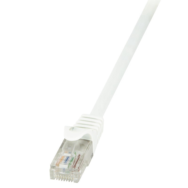 Kabel RJ45/RJ45 10 m Patchcord Kategoria 6 Biały