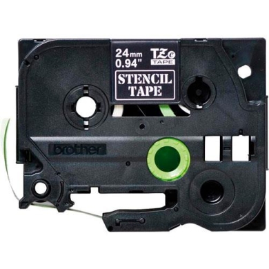 Taśma do drukarki etykiet Brother STE151 24mm Stencil tape - obrazek 2