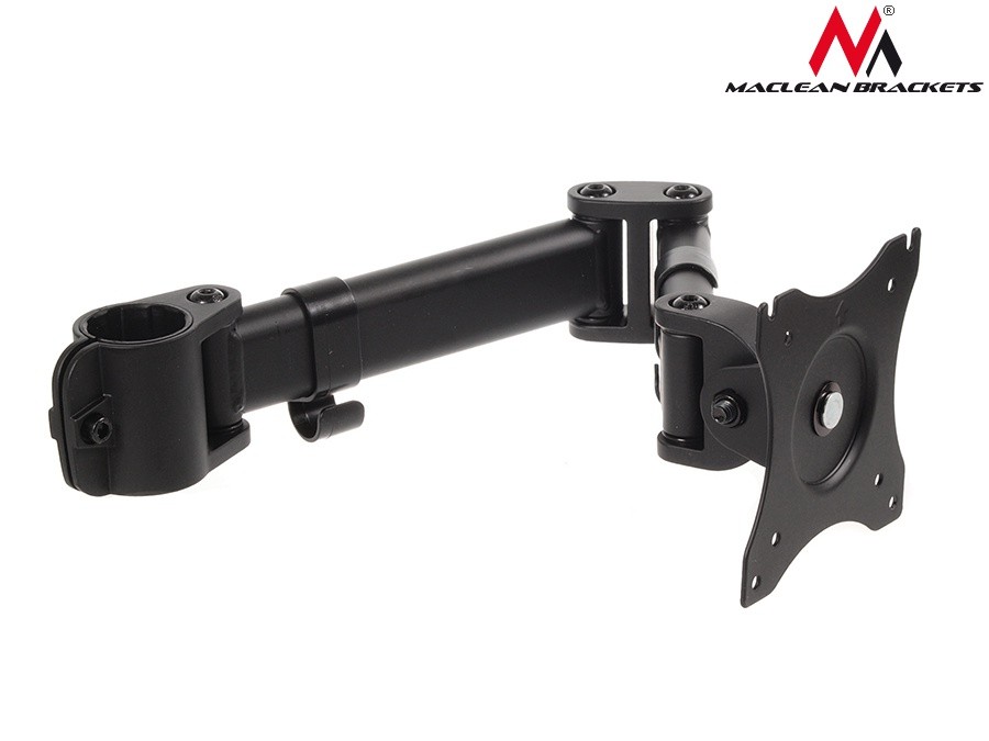 Uchwyt do mocowania LCD 13" - 27" - 8 Kg  Biurkowy  uchylny; obrotowy  Maclean - obrazek 4