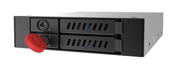 Kieszeń 3.5" -> 2xHDD/SSD 2.5" Chieftec CMR-225