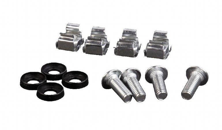 Patchpanel 19" 1U 24 Porty Kat.5e FTP z funkcją organizacji kabli Czarny Gembird - obrazek 3