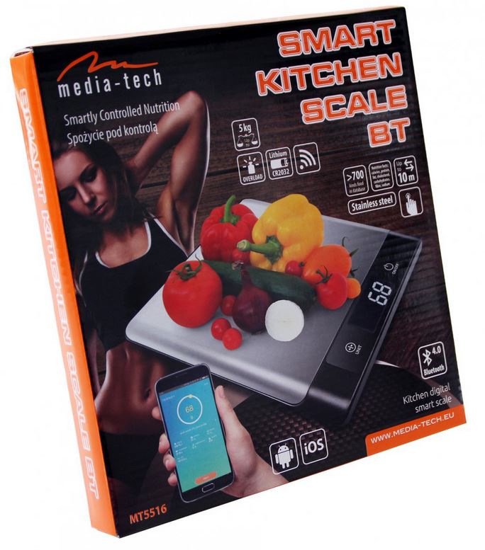 Waga Media-tech KITCHEN SCALE BT - obrazek 5
