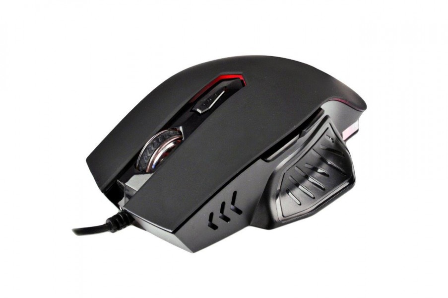 Mysz rebeltec Red Dragon Gamingowa USB + Podkładka - obrazek 5