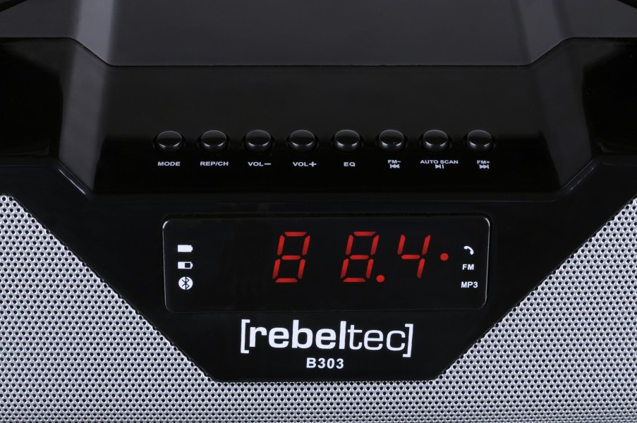 Głośnik Bluetooth Rebeltec Bluetooth SoundBox 400 FM - obrazek 2