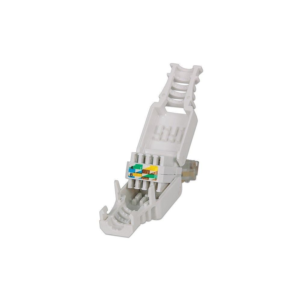 Wtyk RJ45 beznarzędziowy RJ45 UTP kat.5e/6 Intellinet - obrazek 3