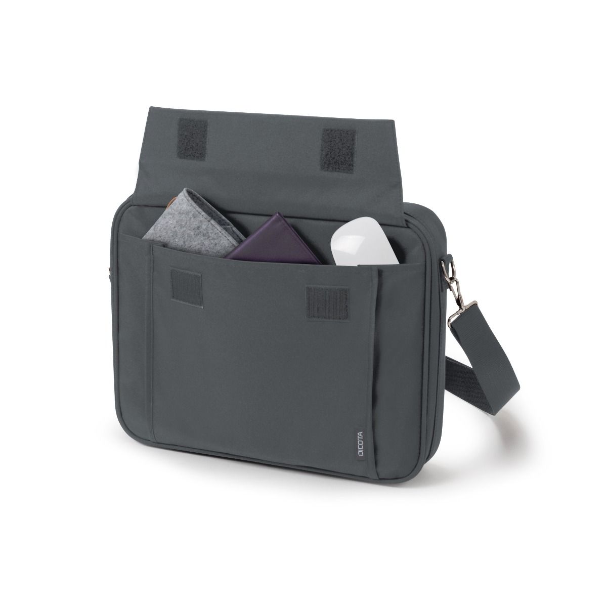 Torba na laptopa Dicota Eco Multi Base 14 - 15.6" Szara - obrazek 4