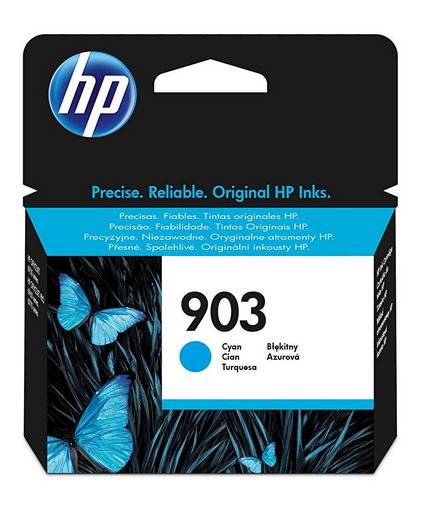 Tusz HP 903 T6L87AE Cyan 315 str. - obrazek 2