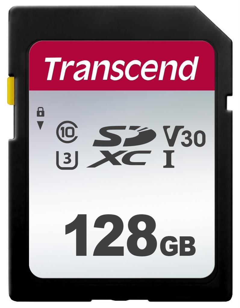 - karta pamieci SD  128GB SDXC  Transcend  100MB/25MB