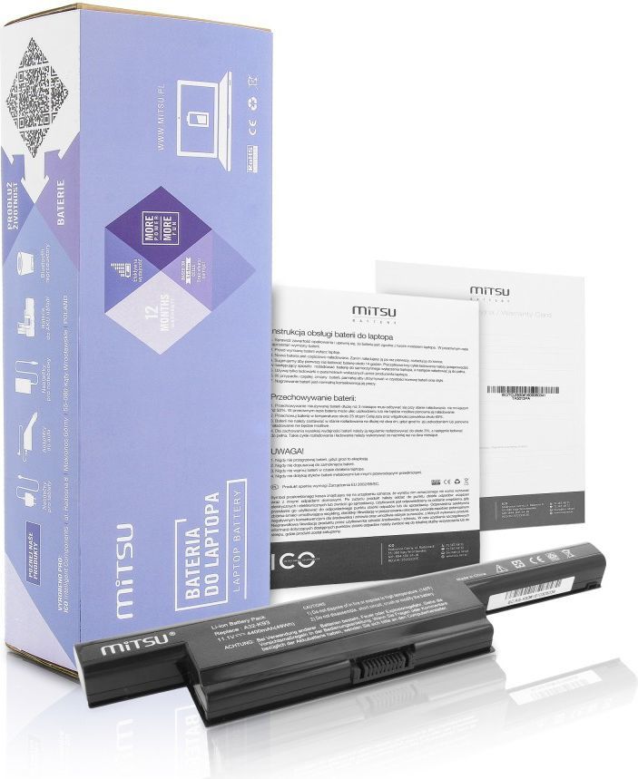 Bateria do laptopa Asus A93; K93; A95; K95; X93  10.8 V  4400 mAh