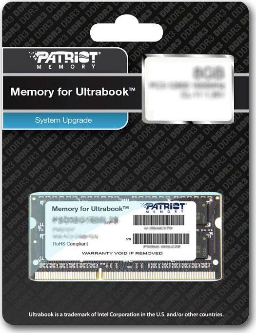 SODIMM PC-1600 DDR3L 8GB CL11 Patriot - obrazek 4