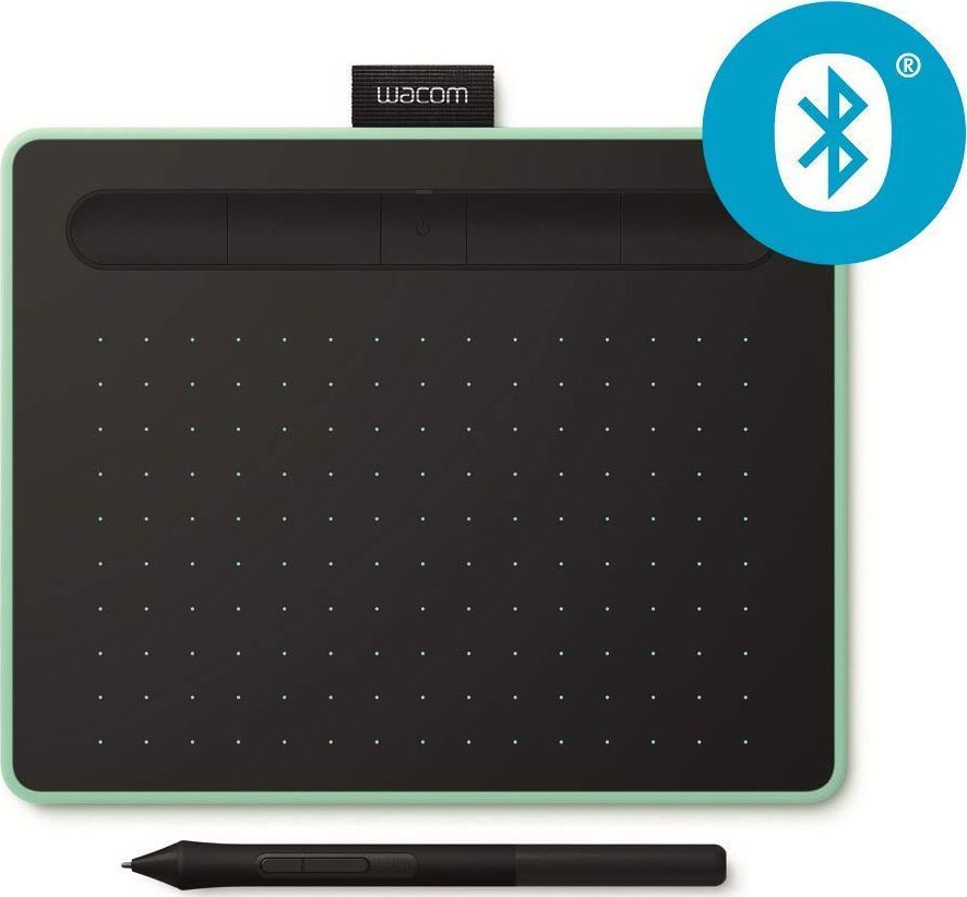 Tablet  Graficzny Wacom Intuos S Pen Bluetooth Pistacjowy
