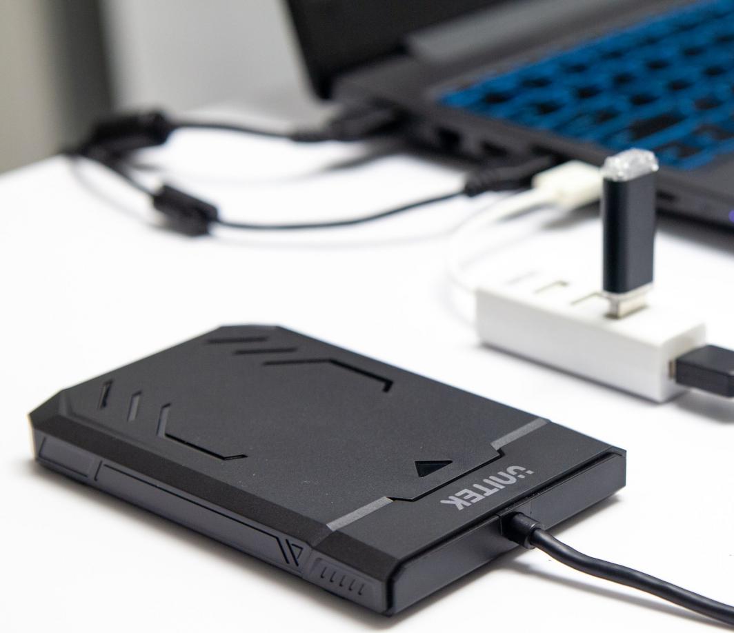 Obudowa do HDD/SSD 2.5" USB 3.1 Unitek SATA 6G UASP - obrazek 2
