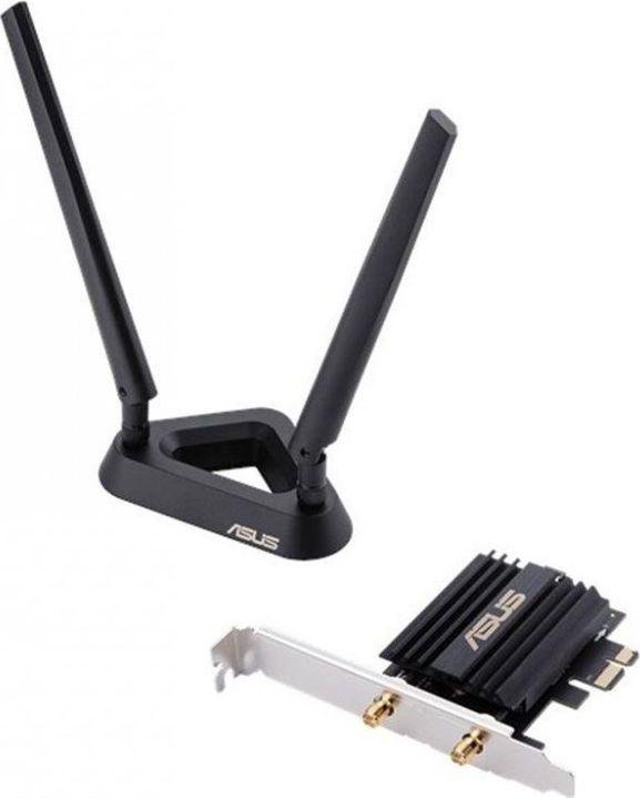 Bezprzewodowa karta sieciowa PCI Express Wi-Fi 6 AX3000 Asus PCE-AX58BT Bluetooth 5.0