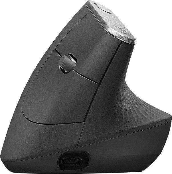 Mysz bezprzewodowa Logitech MX Vertical Advanced Ergonomic Graphite - obrazek 3