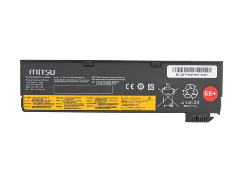 Bateria do laptopa Lenovo Thinkpad L450; L460; L470; T440; T450; T460; T470; T550; T560; W550; X240; X250; X260; X270 10.8 V 4400 mAh - obrazek 3