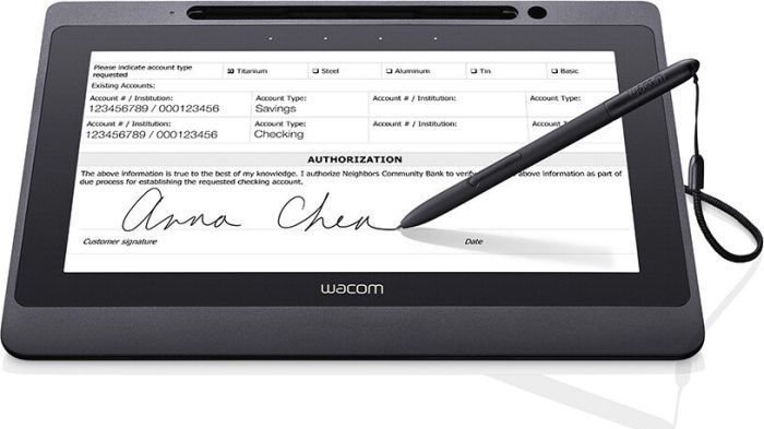 Tablet do podpisu elektronicznego Wacom DTU1141B-CH2