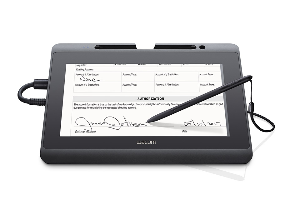 Tablet do podpisu elektronicznego Wacom DTH-1152-CH2 - obrazek 3